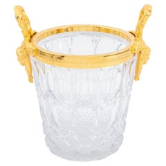 Travail Francais Crystal Champagne Bucket