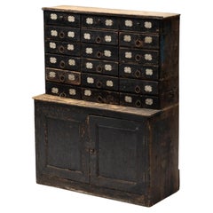 Travail Populaire Apothekerschrank, Frankreich, 19. Jahrhundert
