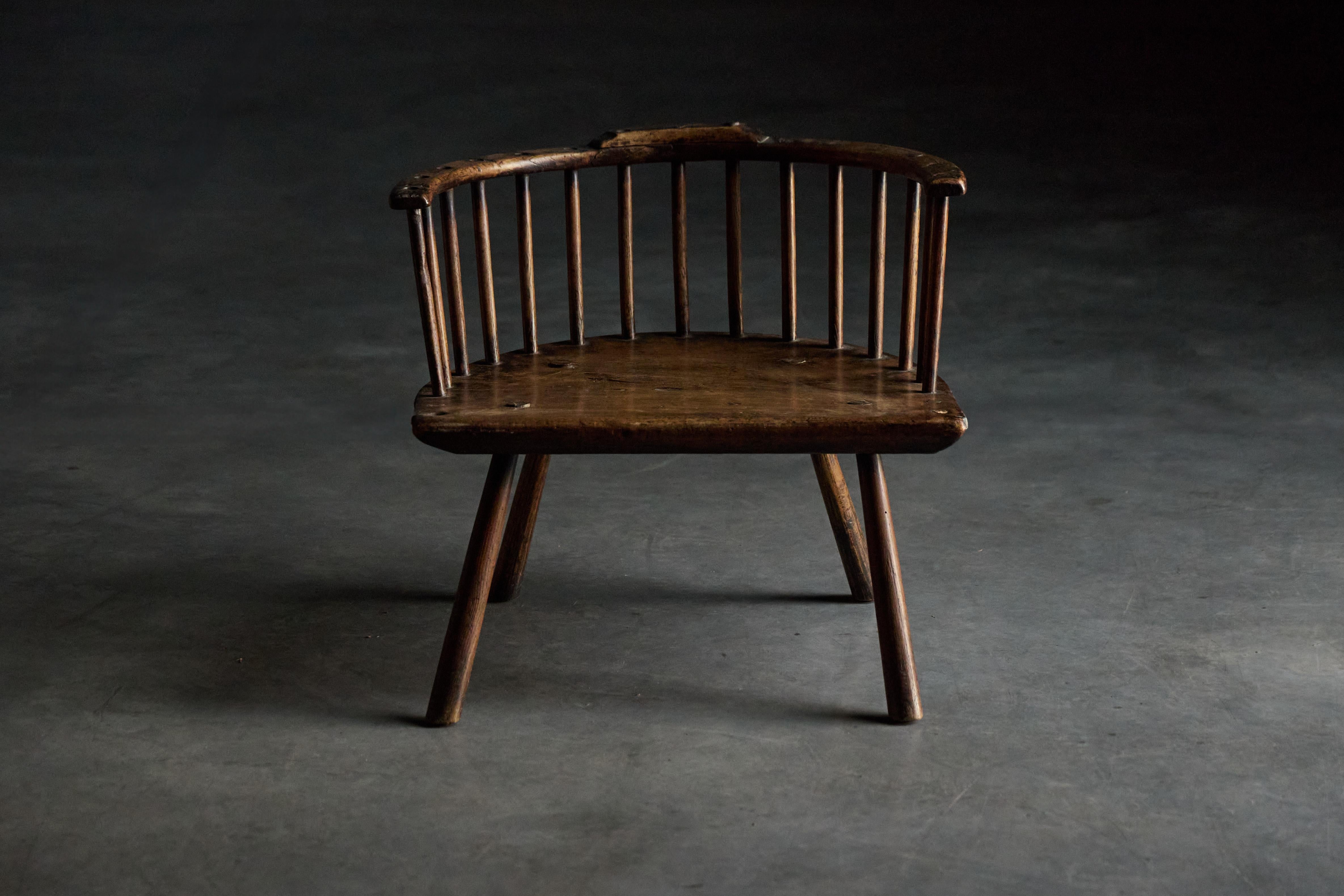 Rustique Tabouret populaire Travail, Autriche, 19ème siècle en vente