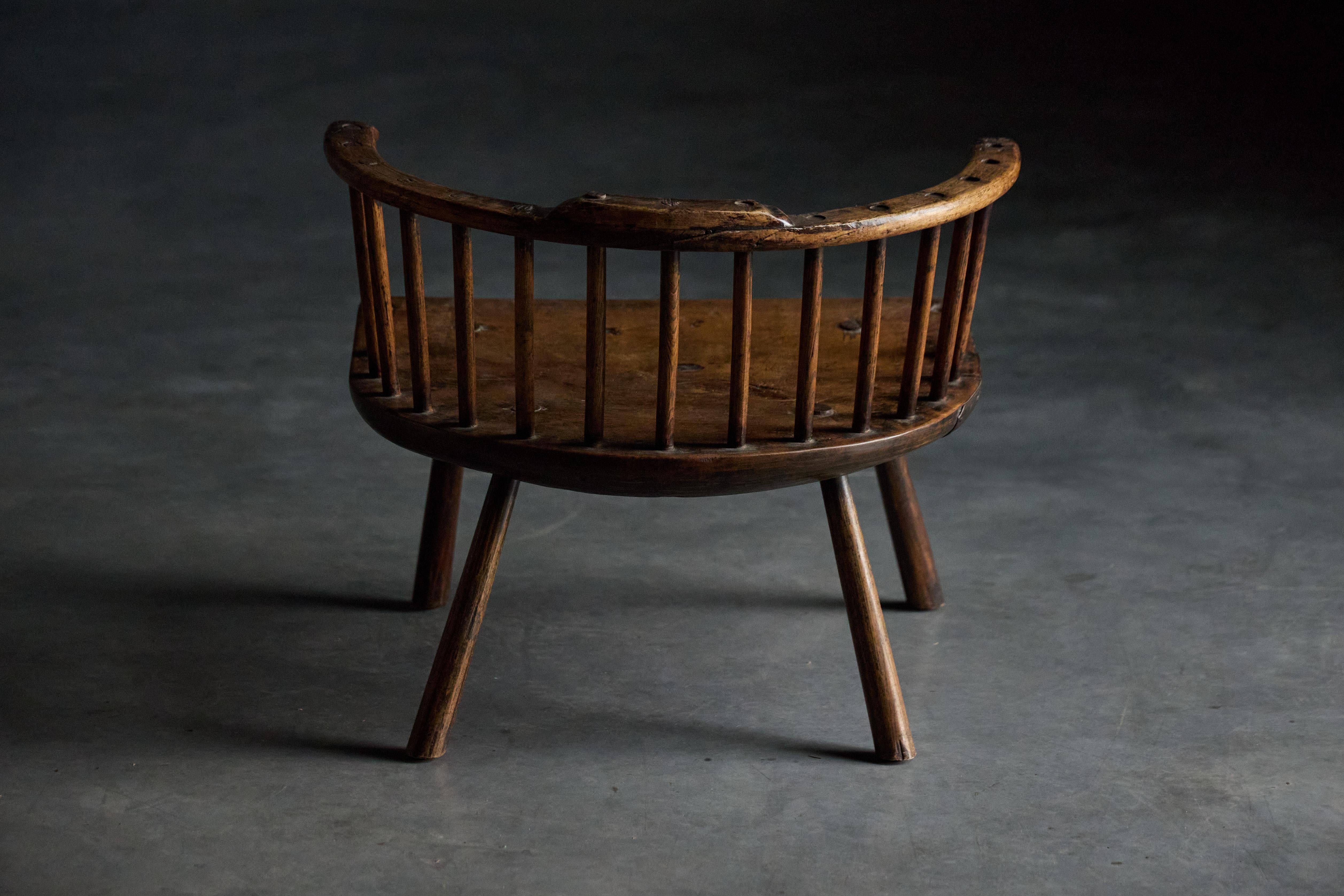 XIXe siècle Tabouret populaire Travail, Autriche, 19ème siècle en vente