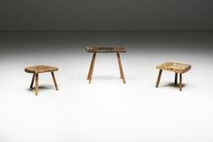 Travail Populaire Side Table - Early 20th Century