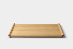 Vassoio minimalista in Wood Oak