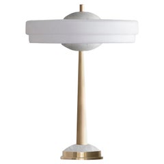 Trave Table Lamp White by Bert Frank