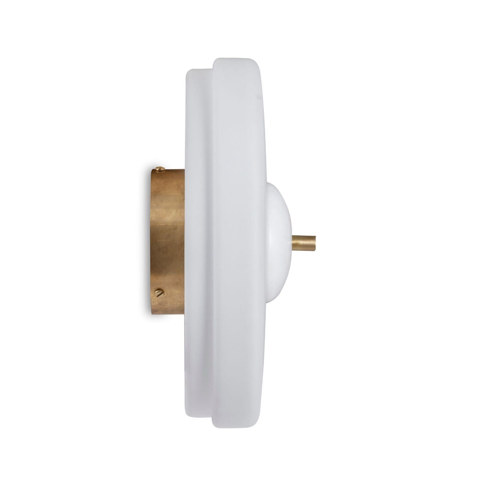 Modern Trave Wall Light White by Bert Frank For Sale