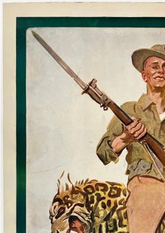 TRAVEL? ADVENTURE? ANSWER - JOIN THE MARINES! Original Vintage WWI War Poster