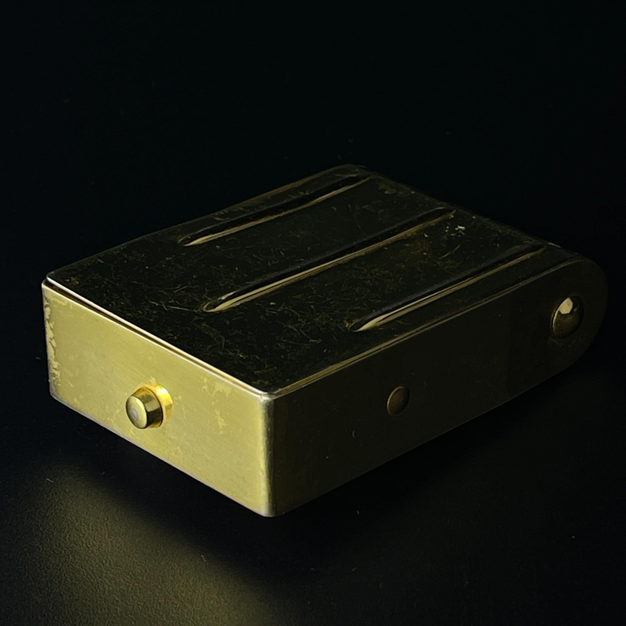 Travel alarm clock by Jaeger-LeCoultre, Swiss, 1950s For Sale 6