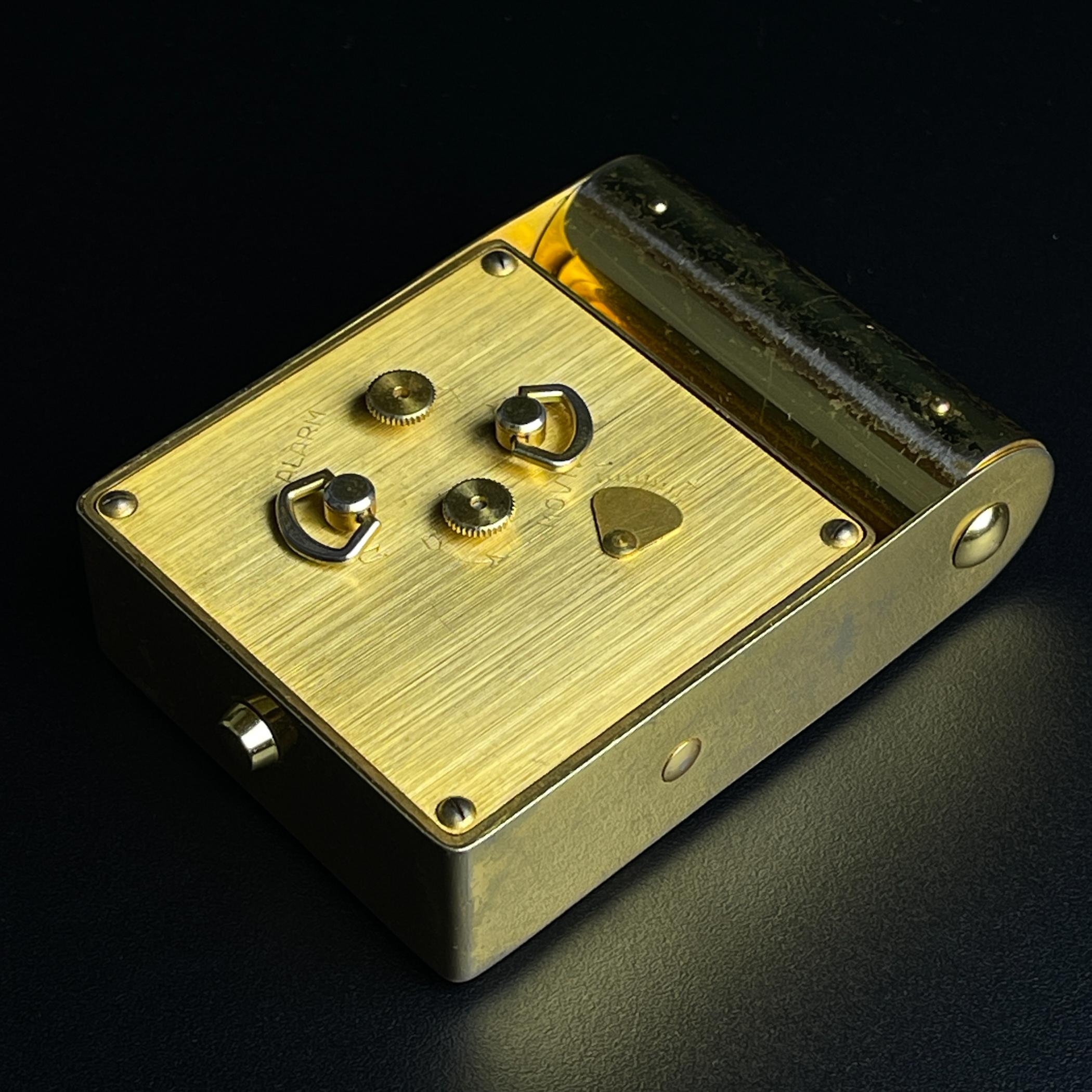 Travel alarm clock by Jaeger-LeCoultre, Swiss, 1950s For Sale 2
