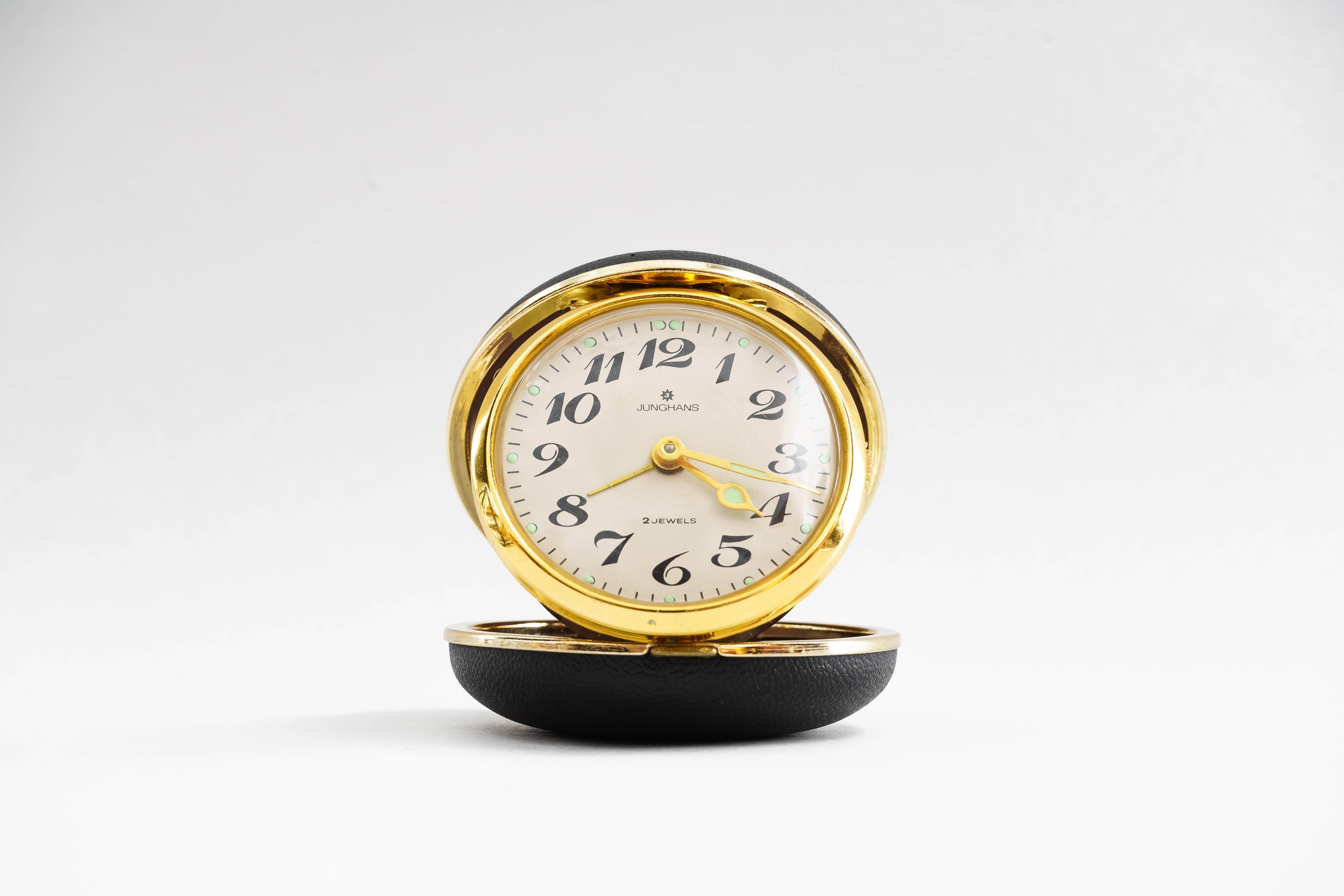 Travel Alarm Clock by Junghans, circa 1960s 3