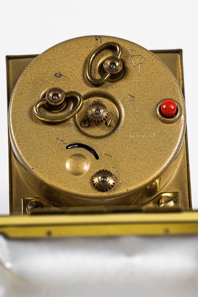 Travel Alarm Clock by Junghans, circa 1960s For Sale at 1stDibs
