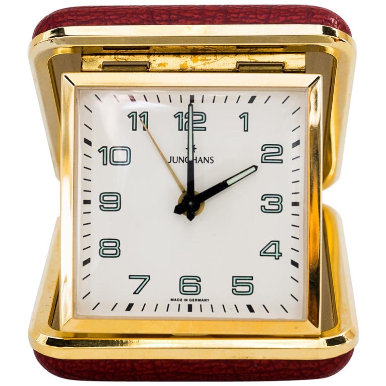 Travel Alarm Clock by Junghans, circa 1960s at 1stDibs junghans