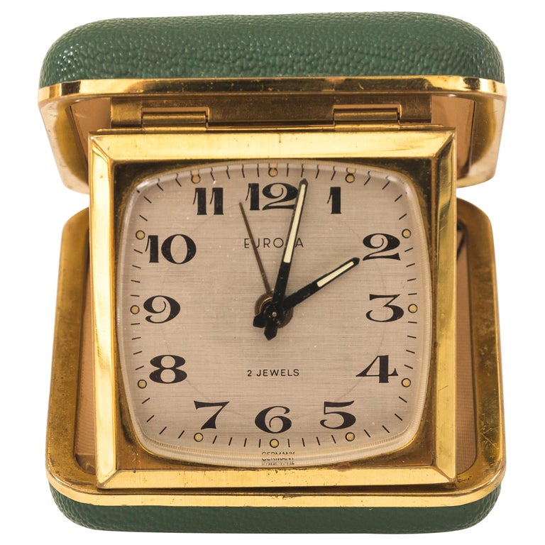 Travel Alarm Clock "Europe", 1950s at 1stDibs