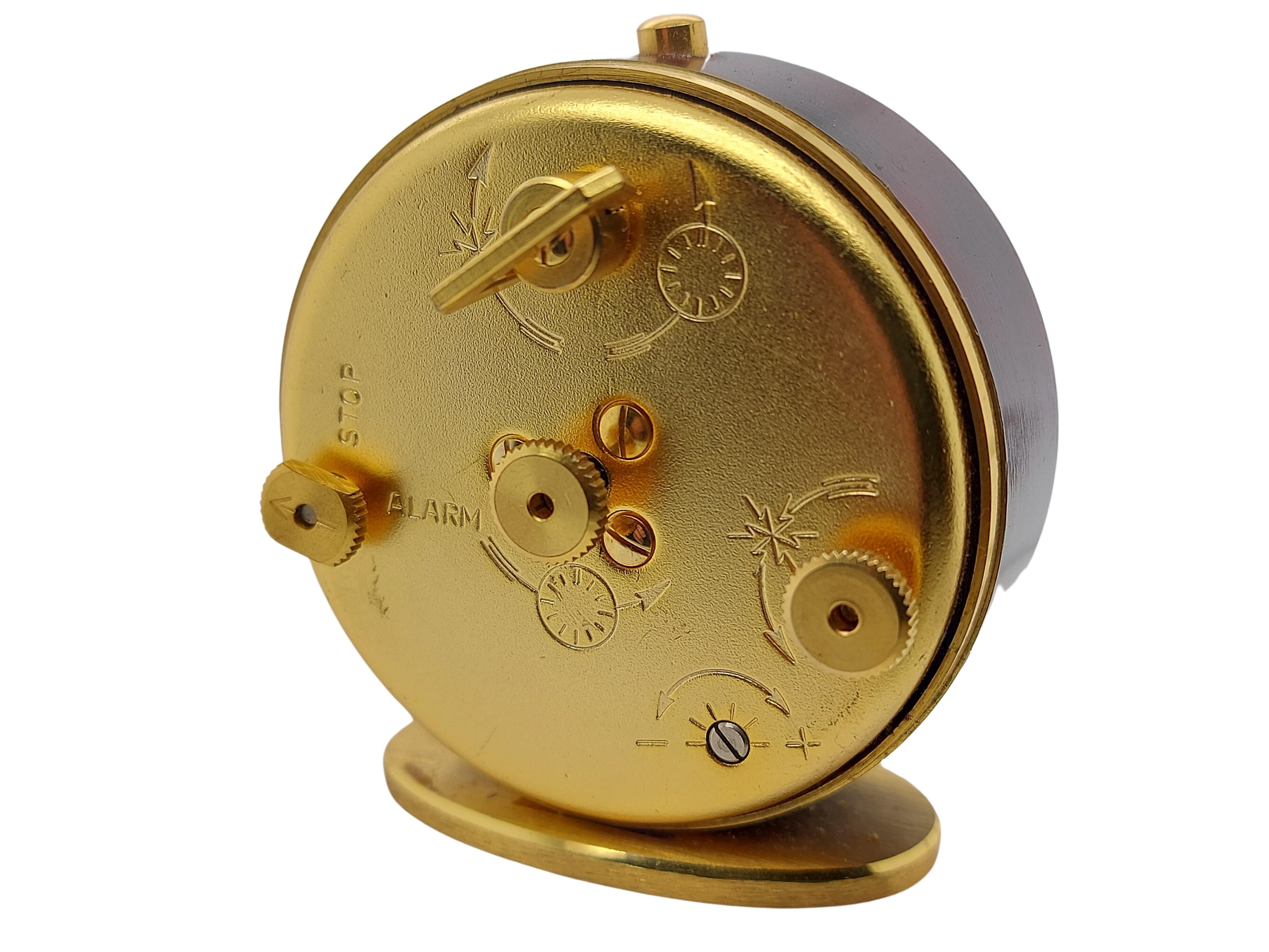 Travel Alarm Clock, Jaeger Le Coultre Reveil Rouge 8 Jours, Box & Papers LNIB 2