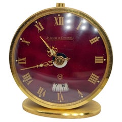 Travel Alarm Clock, Jaeger Le Coultre Reveil Rouge 8 Jours, Box & Papers LNIB