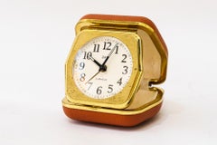 Travel alarm clock "JMS", germany around 1950s