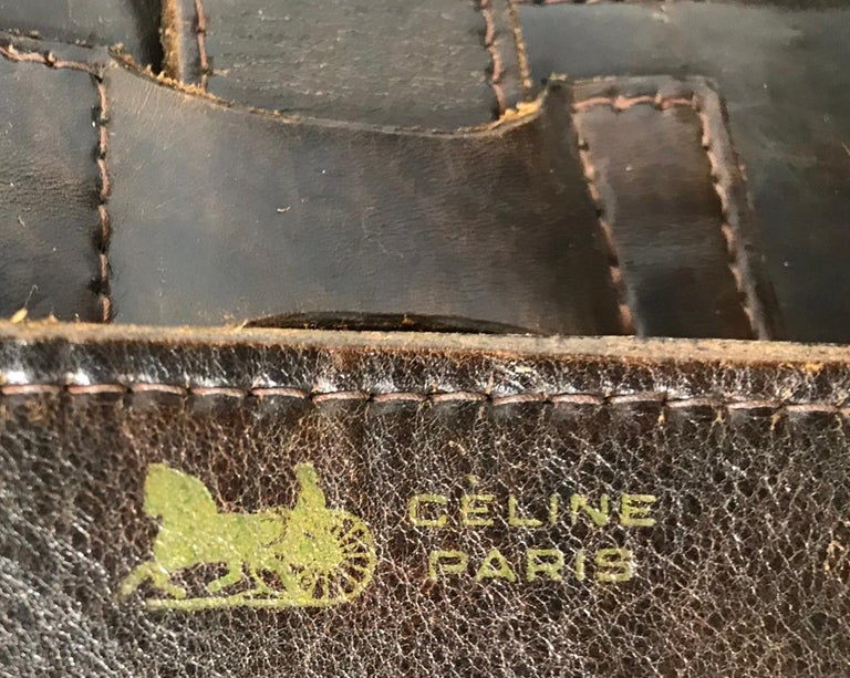 FEN-781 Vintage Cow Oily Leather Travel Bag Brown/Tan*