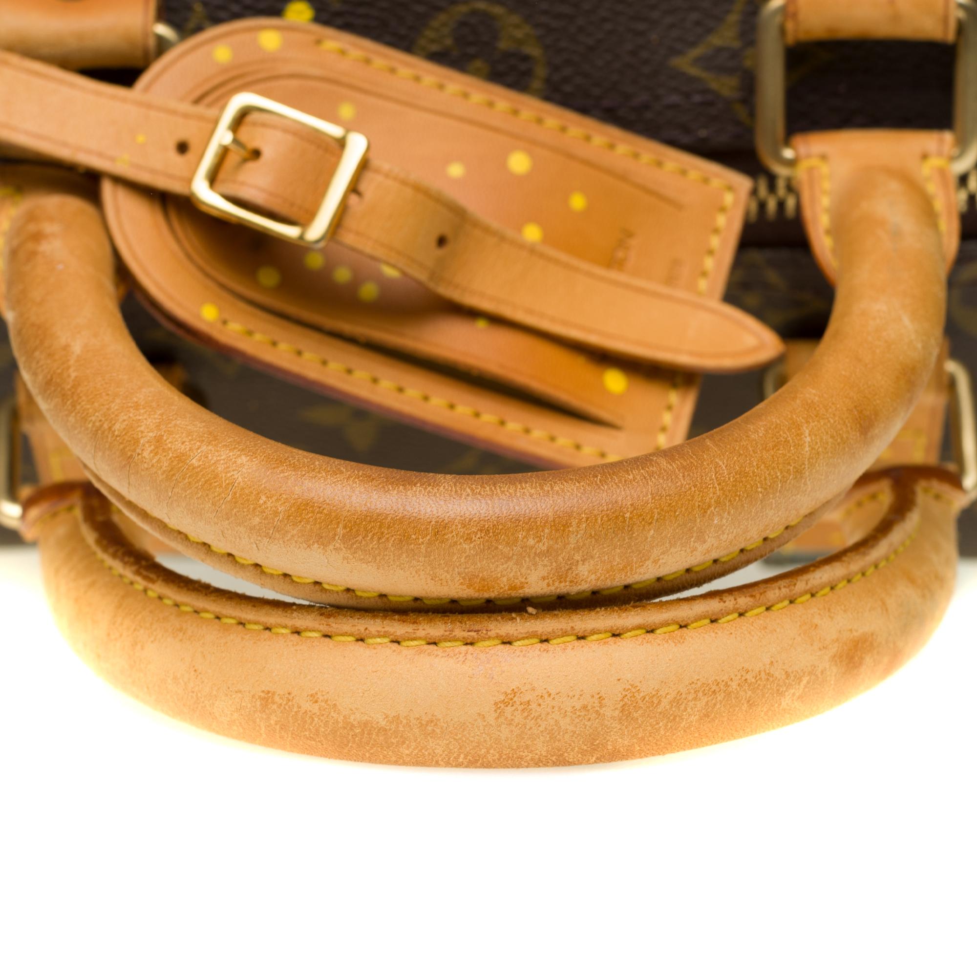 Reisetasche Louis Vuitton 45 Monogram angepasst 
