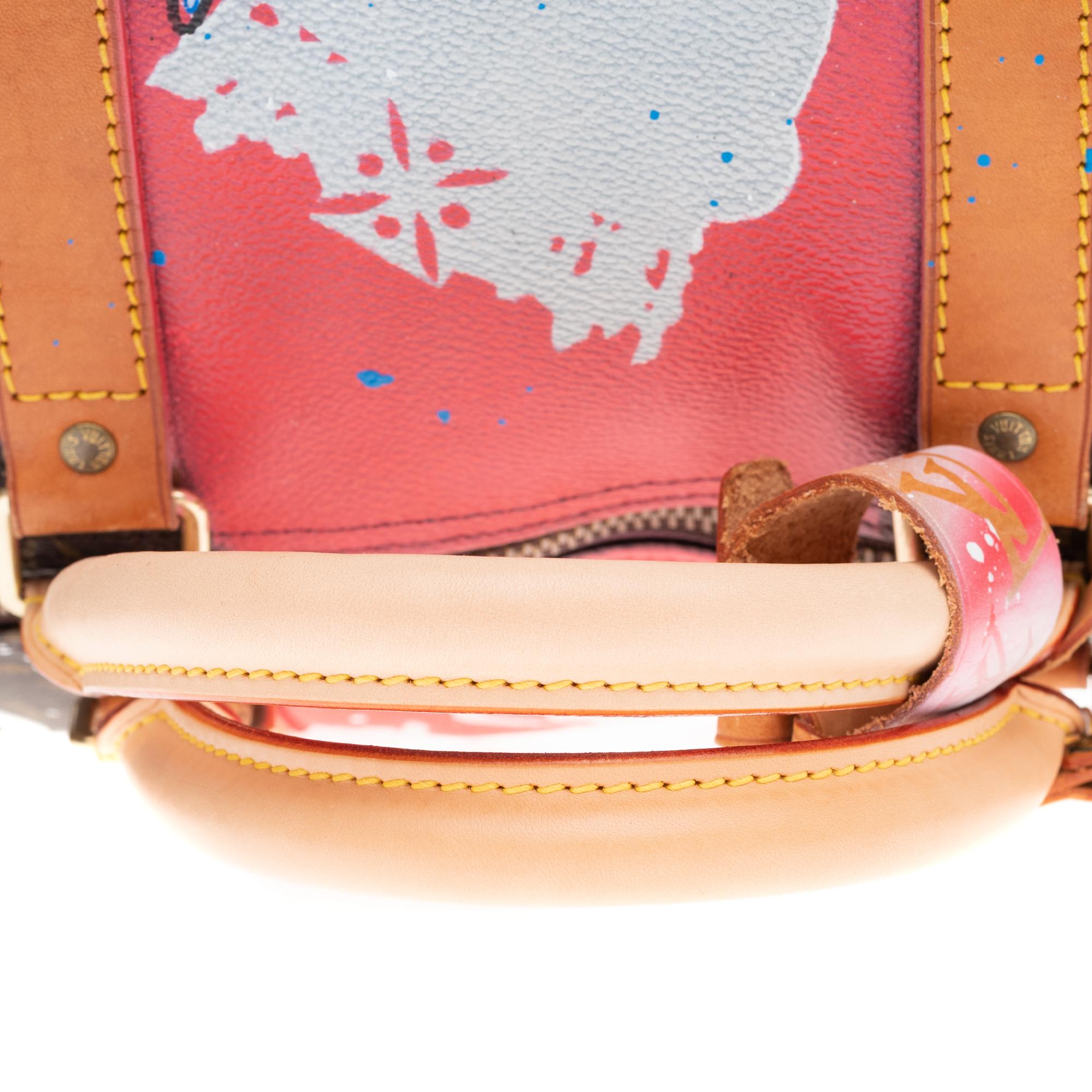 Women's or Men's Travel bag Louis Vuitton Keepall 55 customized 