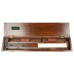 Antique Travel Barometer of the Second Half of the 19th Century