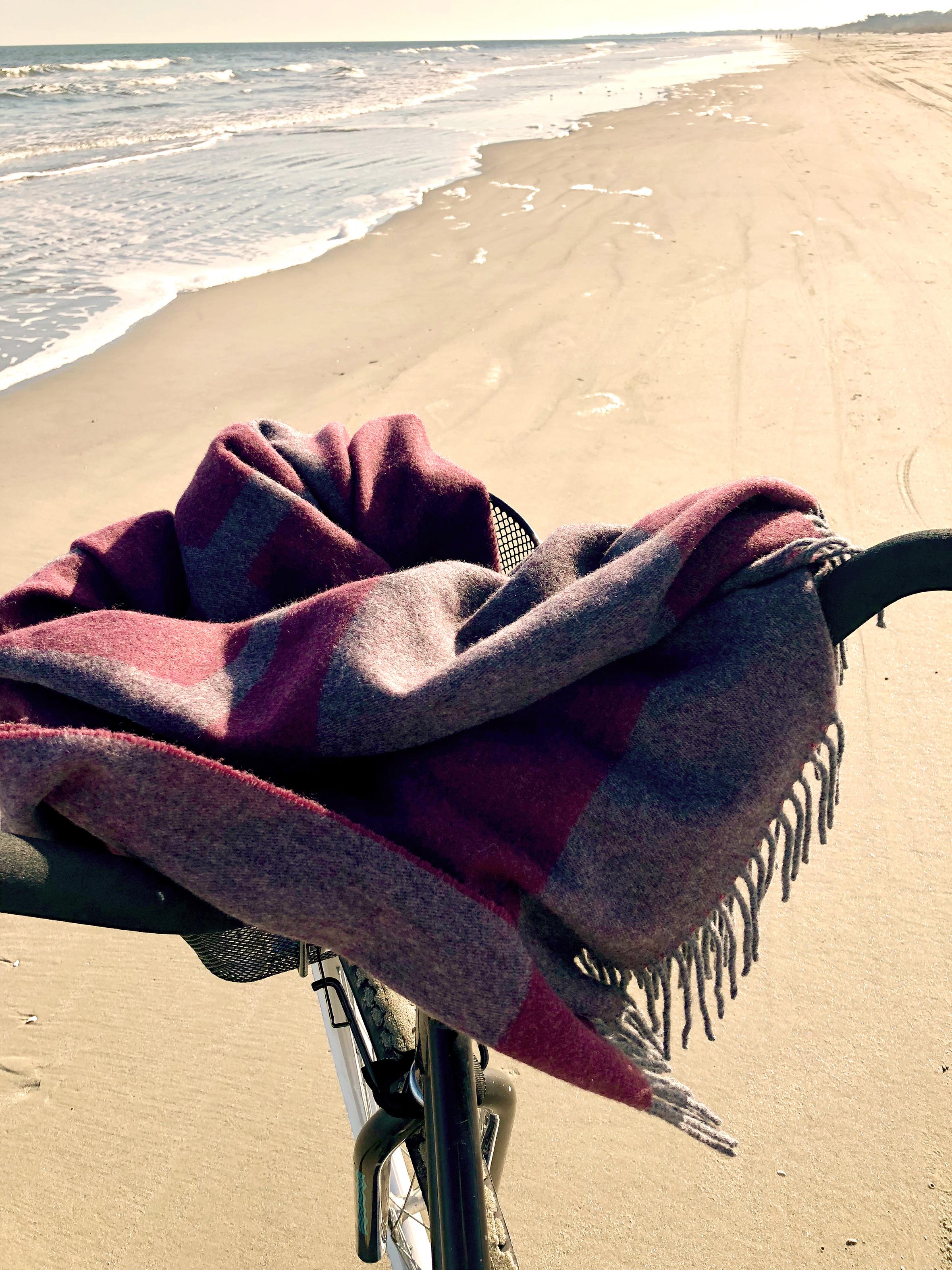 Contemporary Travel Blanket Aubergine Grey Woven of Merino and Yak Wool by Catharina Mende For Sale