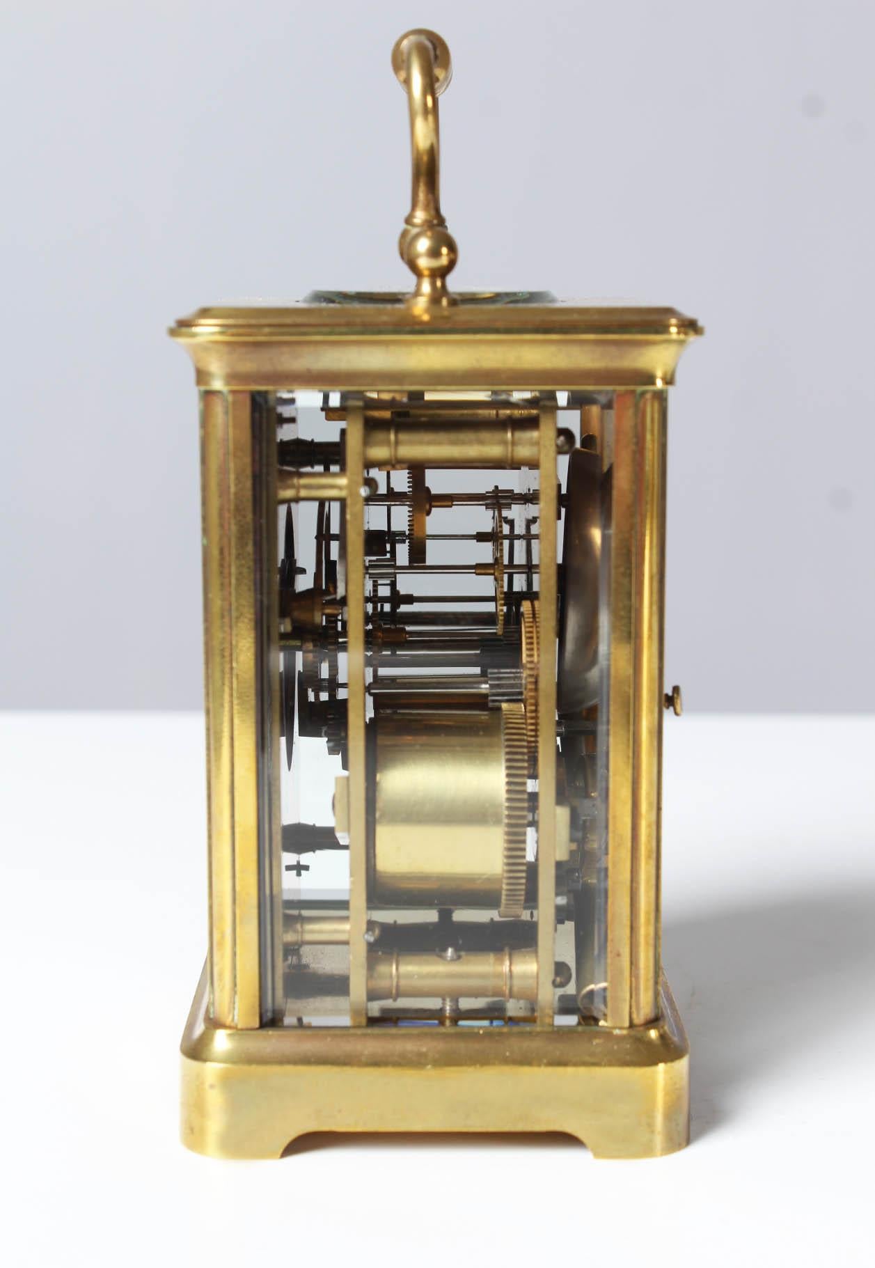 Travel, Carriage Clock with Sonnerie, Pendulette de Voyage, Paris ...