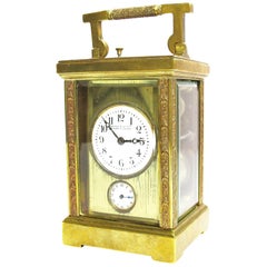 Antique Travel Clock, Marcks & Co. Ltd., Bombay & Poona