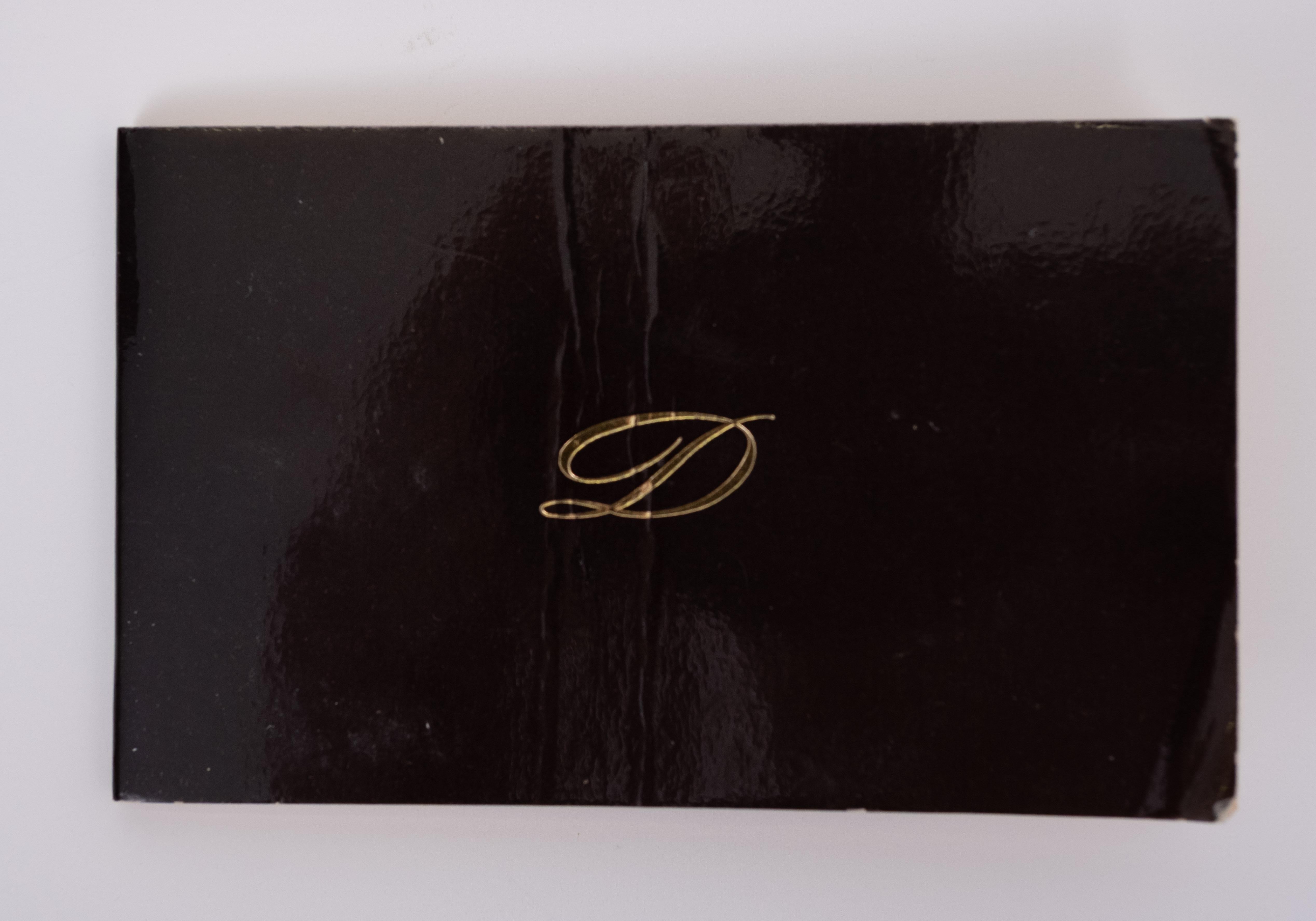 Travel clock - ST Dupont - Gold plated, Blue Lacquer Paris France For Sale 7