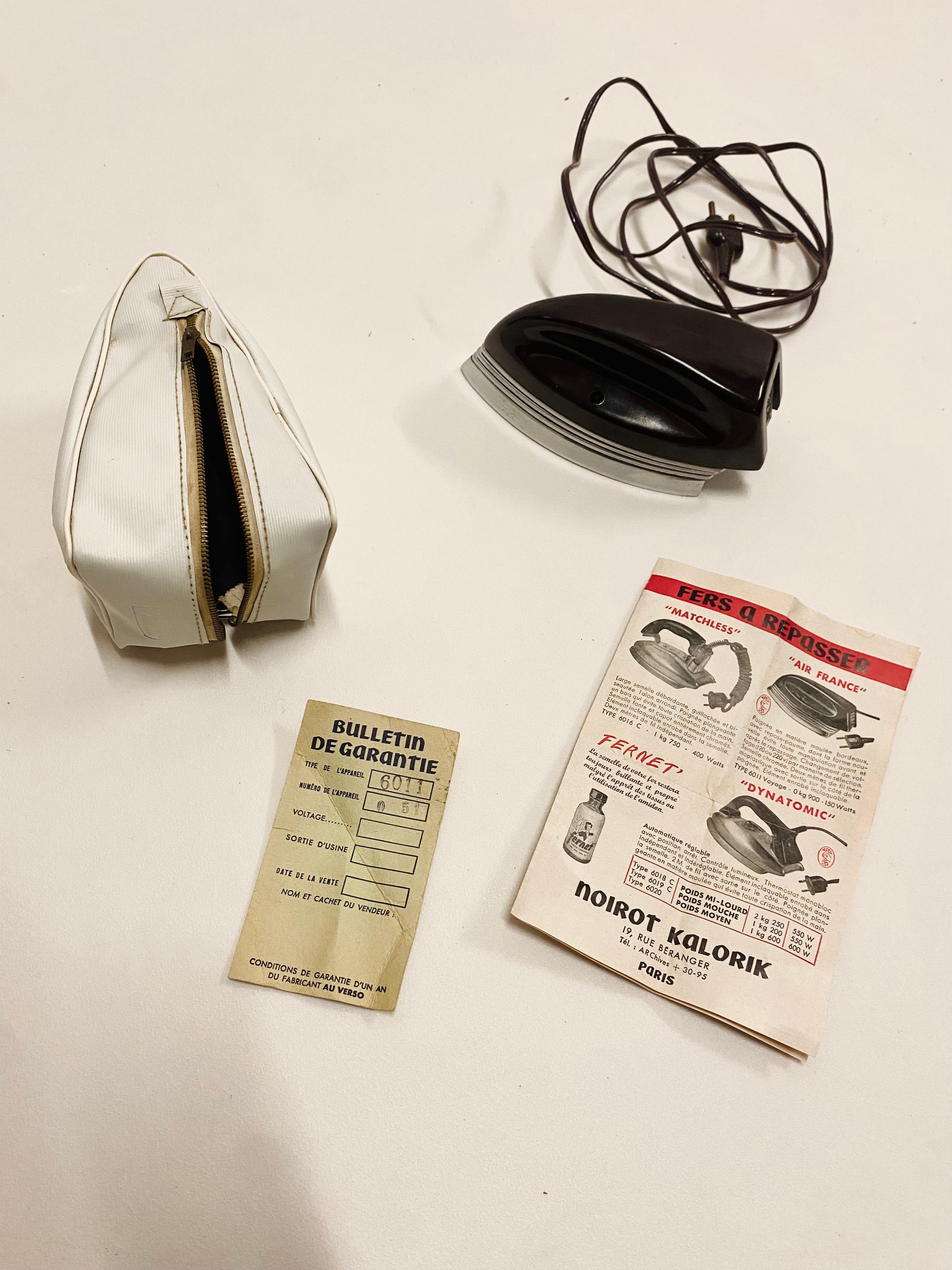 Travel Iron by Raymond Loewy in vendita 1