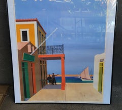 Travel Poster Island of Hydra Greece Circa. 1940