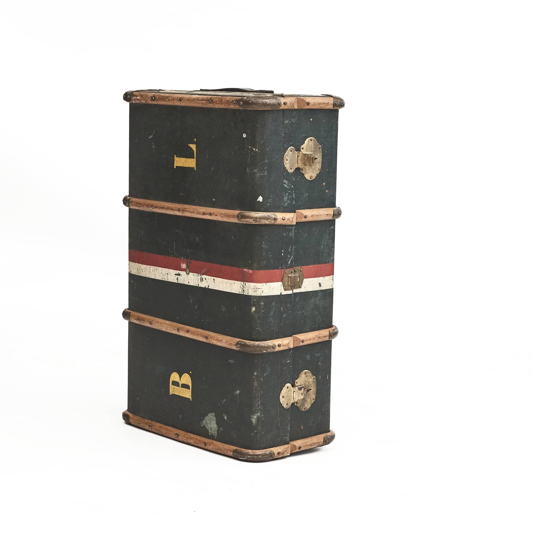 Other Travelers Sea Trunk  approx. 1920. For Sale