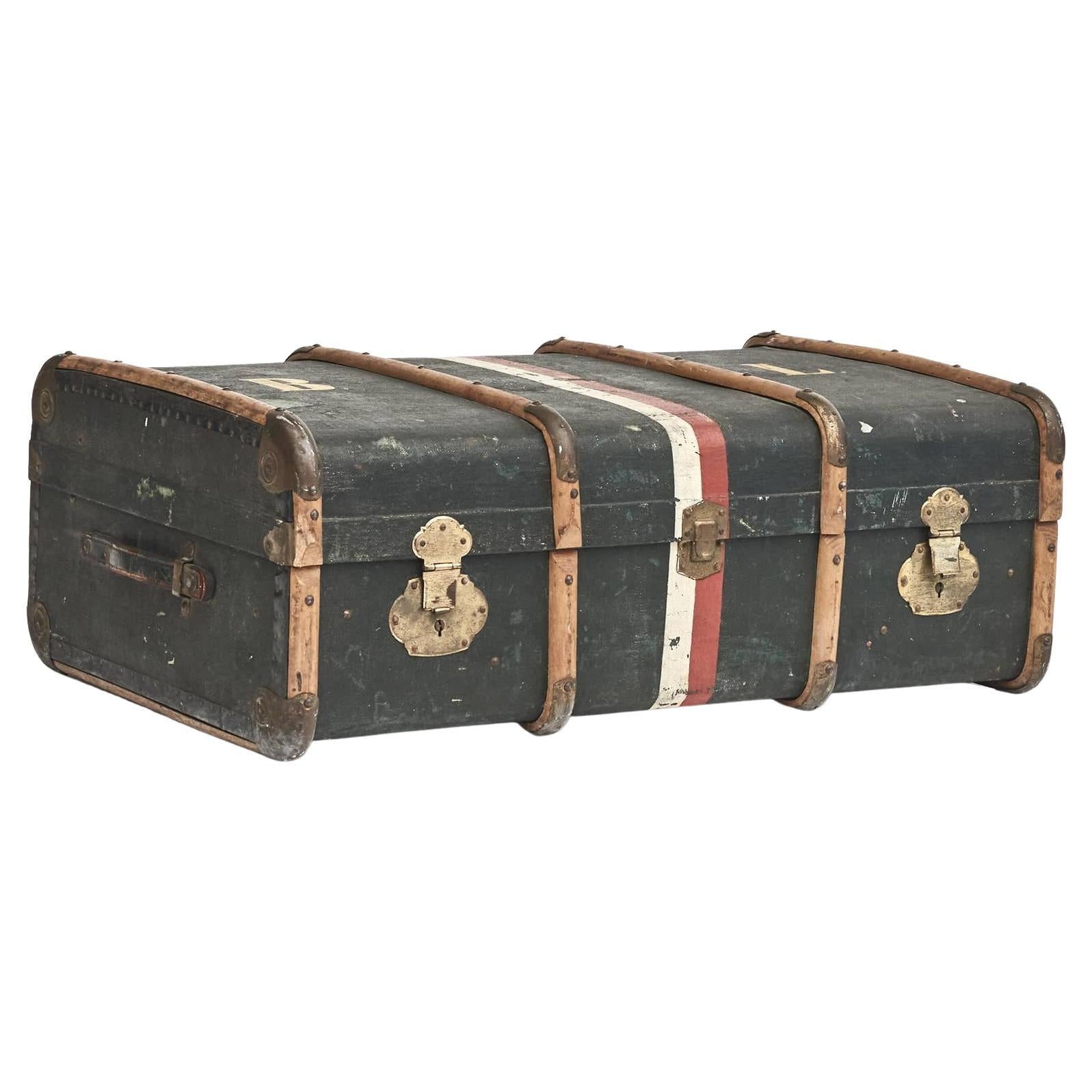 Travelers Sea Trunk  approx. 1920.