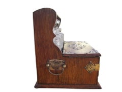 Traveling Bar with Barware from circa 1900