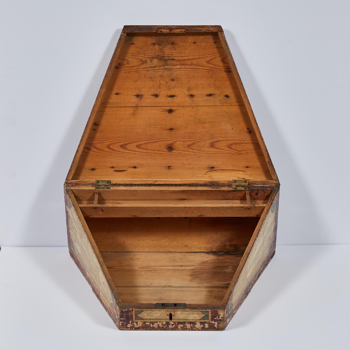 Early Victorian Traveling Desk Box For Sale