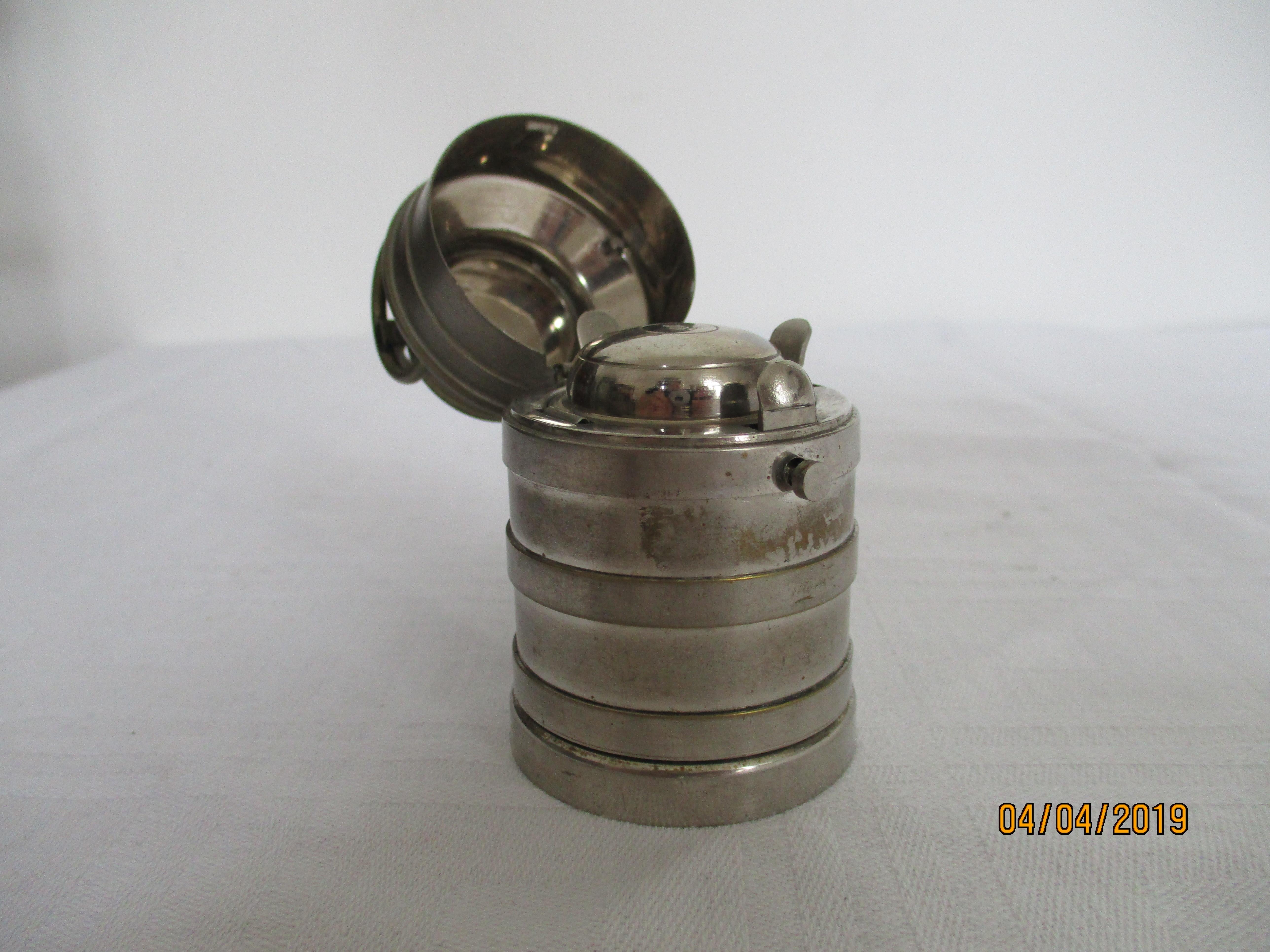 Hand-Crafted Traveling Inkwell Milk Churn Shape For Sale