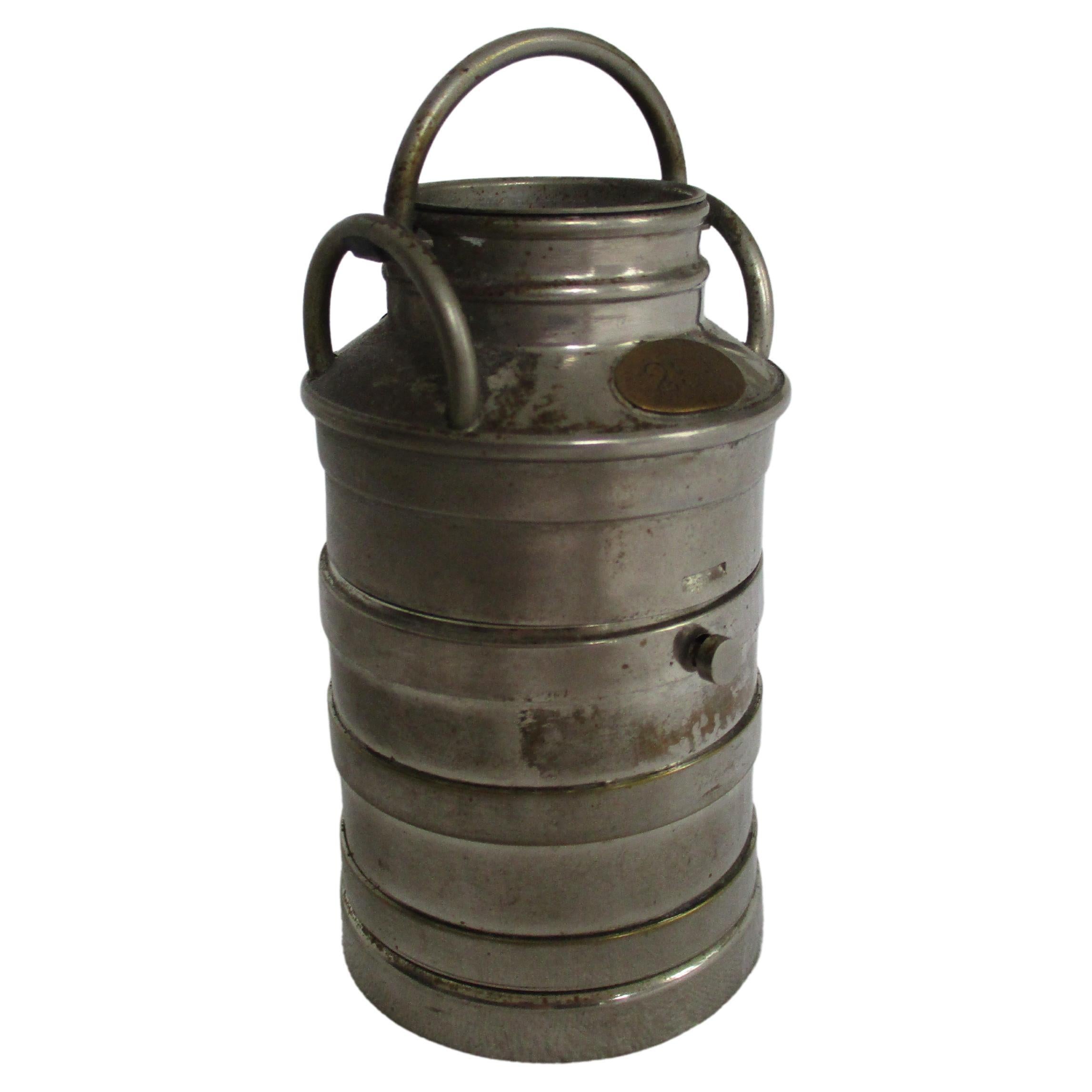 Traveling Inkwell Milk Churn Shape For Sale