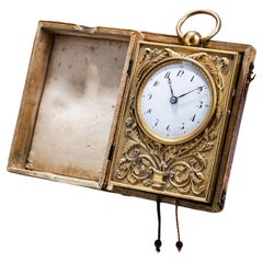 Travelling Clock in Case, circa 1800