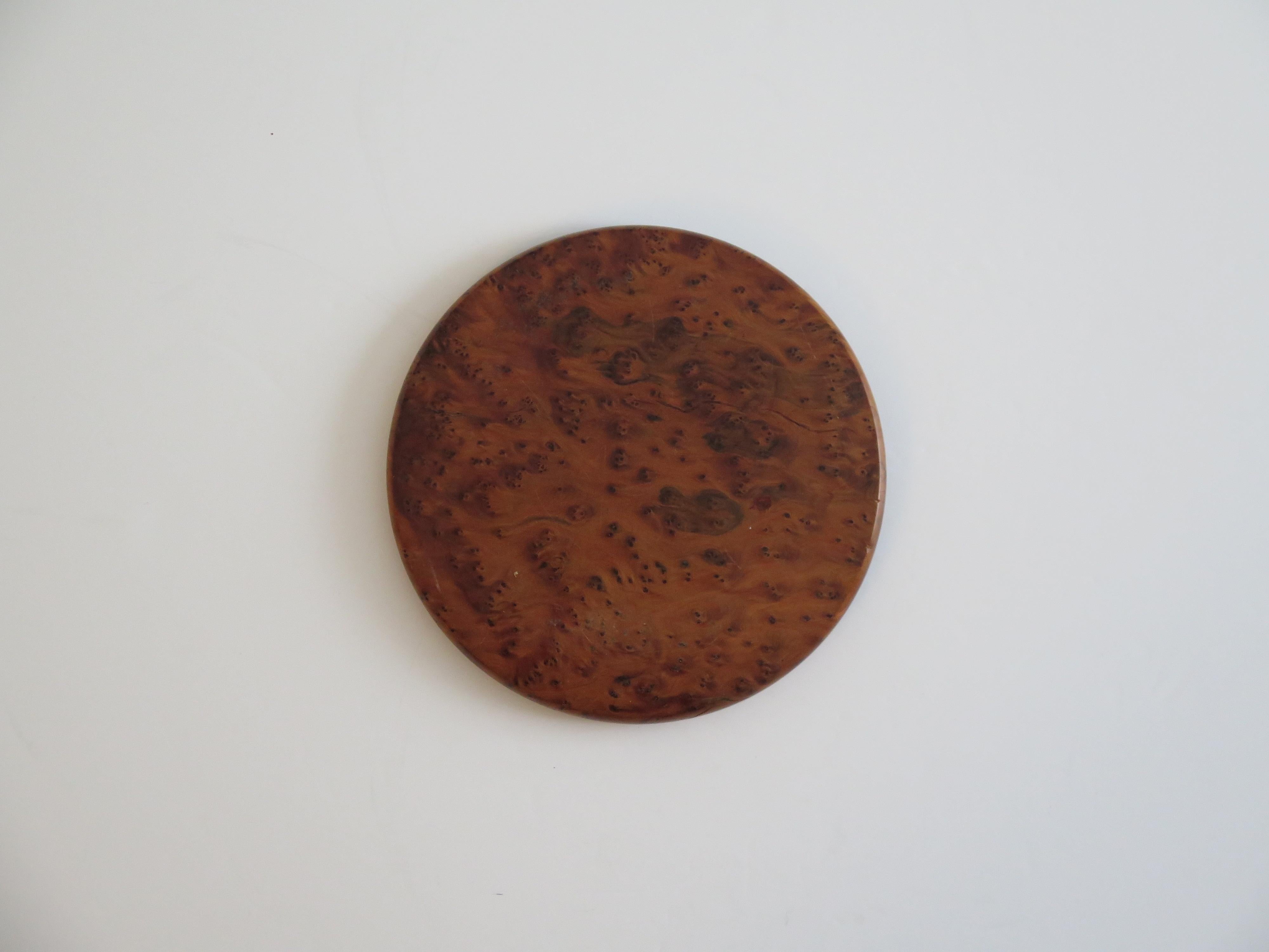 Marble Solitaire Game with hardwood board and 33 agate stone Marbles, Circa 1925 For Sale 7