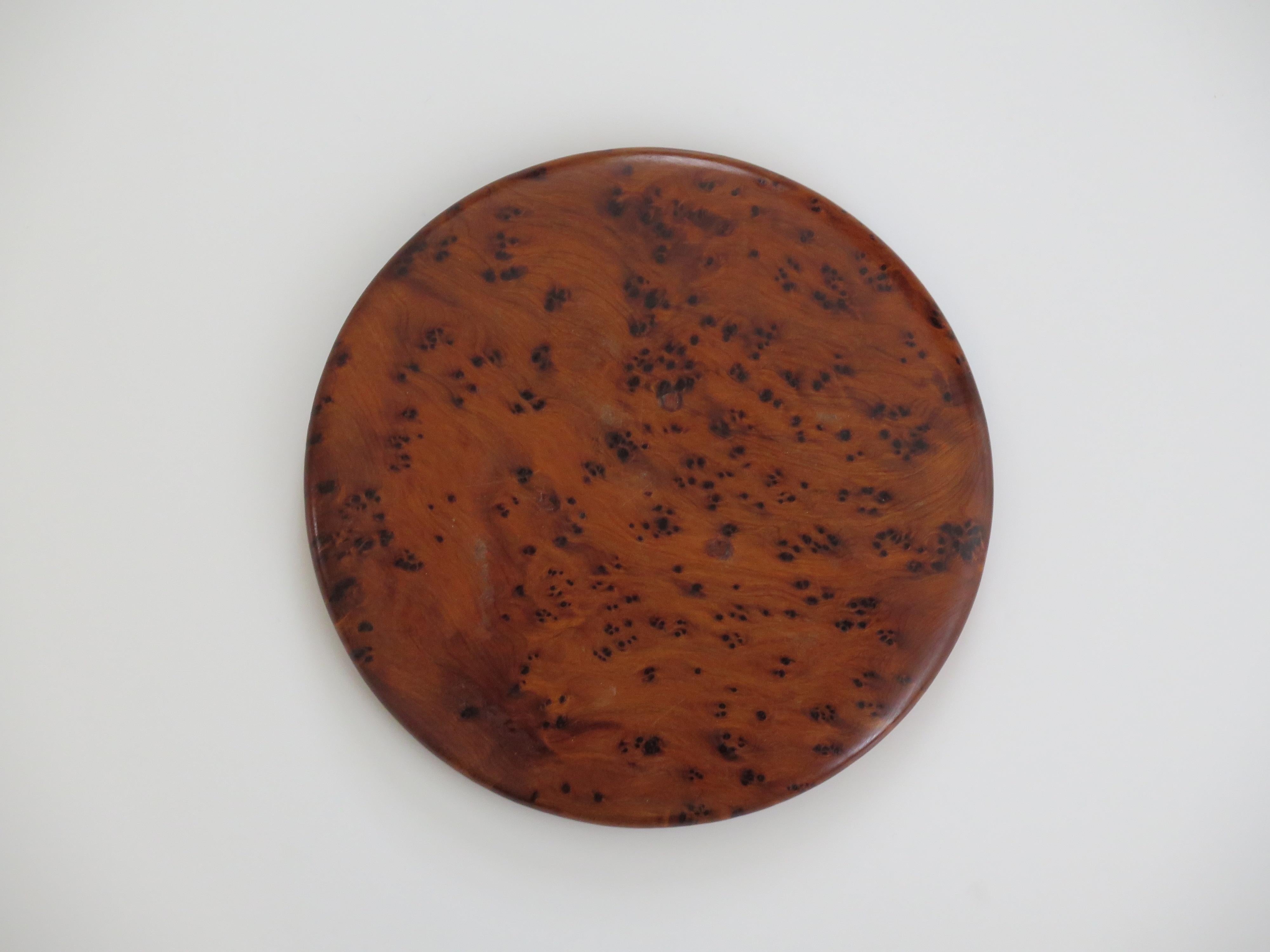 Travelling Marble Solitaire Board Game with 33 early stone Marbles, circa 1920 8