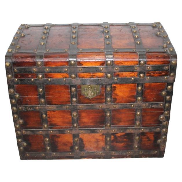 Travelling Trunk Made by P.J Botto & Co For Sale