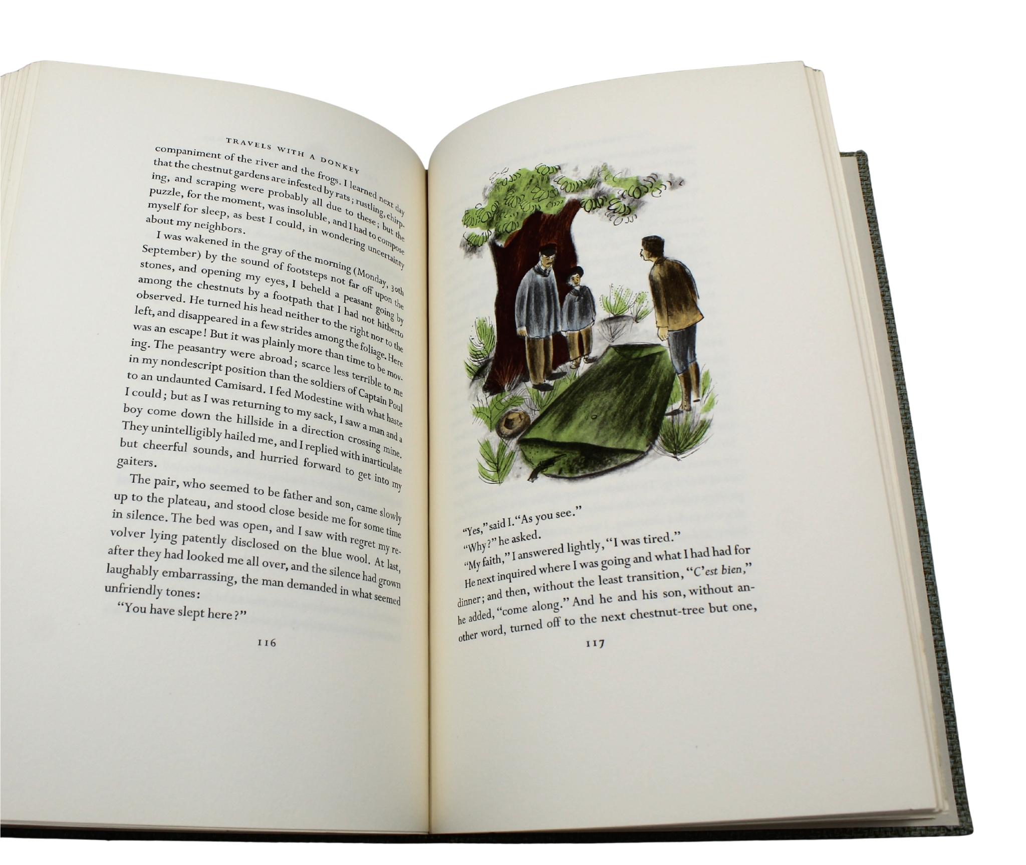 Travels with a Donkey in the Cevennes by Robert Louis Stevenson, Ltd. Edition For Sale 9