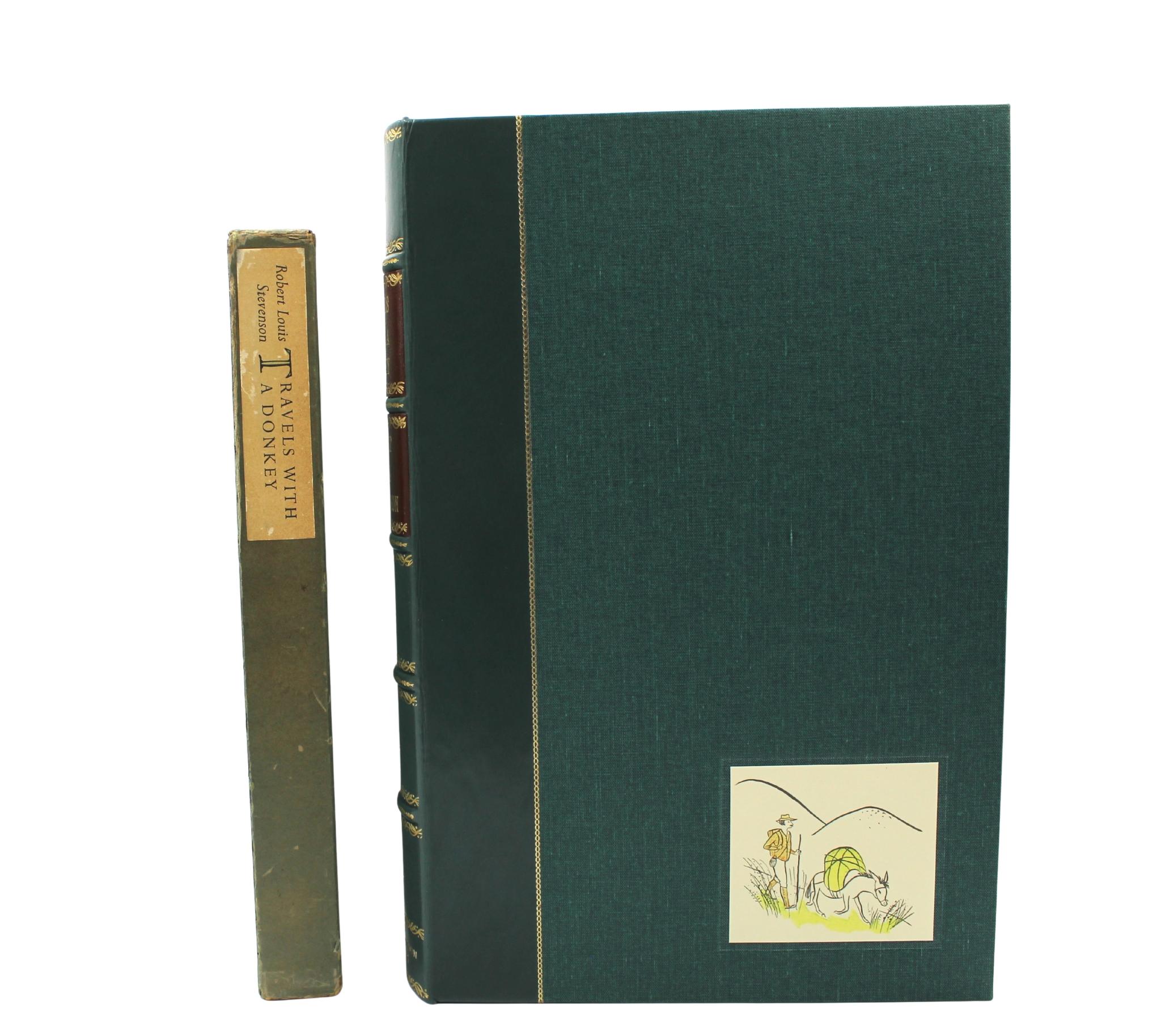 Leather Travels with a Donkey in the Cevennes by Robert Louis Stevenson, Ltd. Edition For Sale