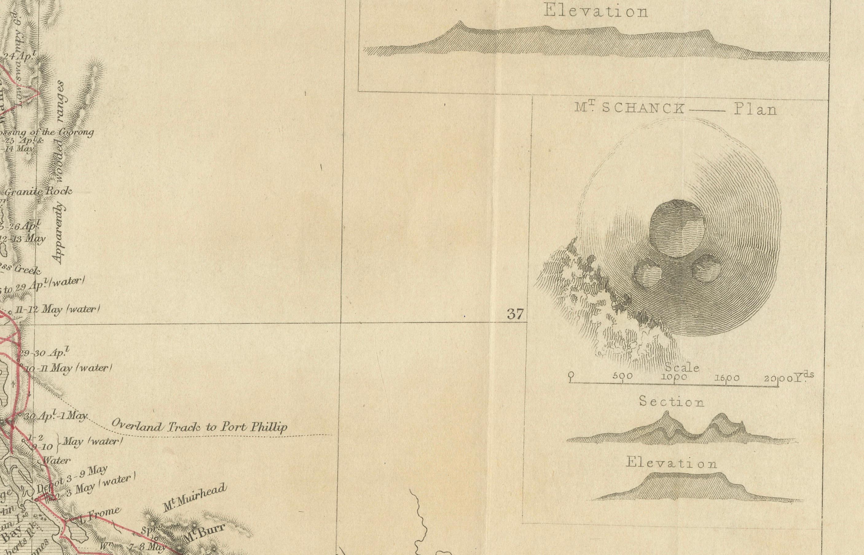 Die Durchquerung der vulkanischen Grenze: Eine südaustralische Expedition von 1844 (Papier) im Angebot