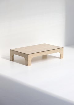 Travertin Coffee Table by Willy Rizzo