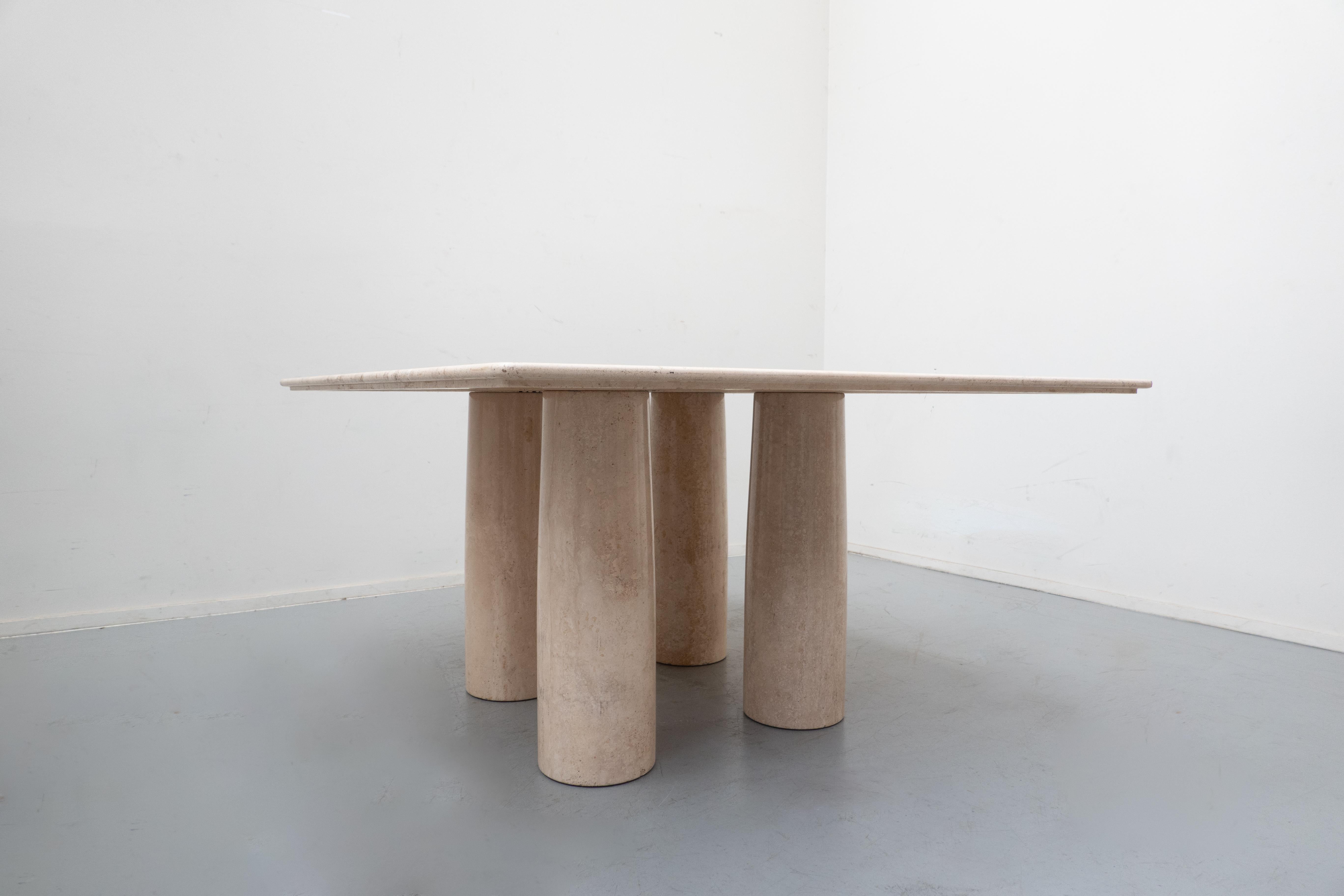 Table à manger Il Colonnato de Mario Bellini pour Cassina, 1970  Bon état - En vente à Brussels, BE