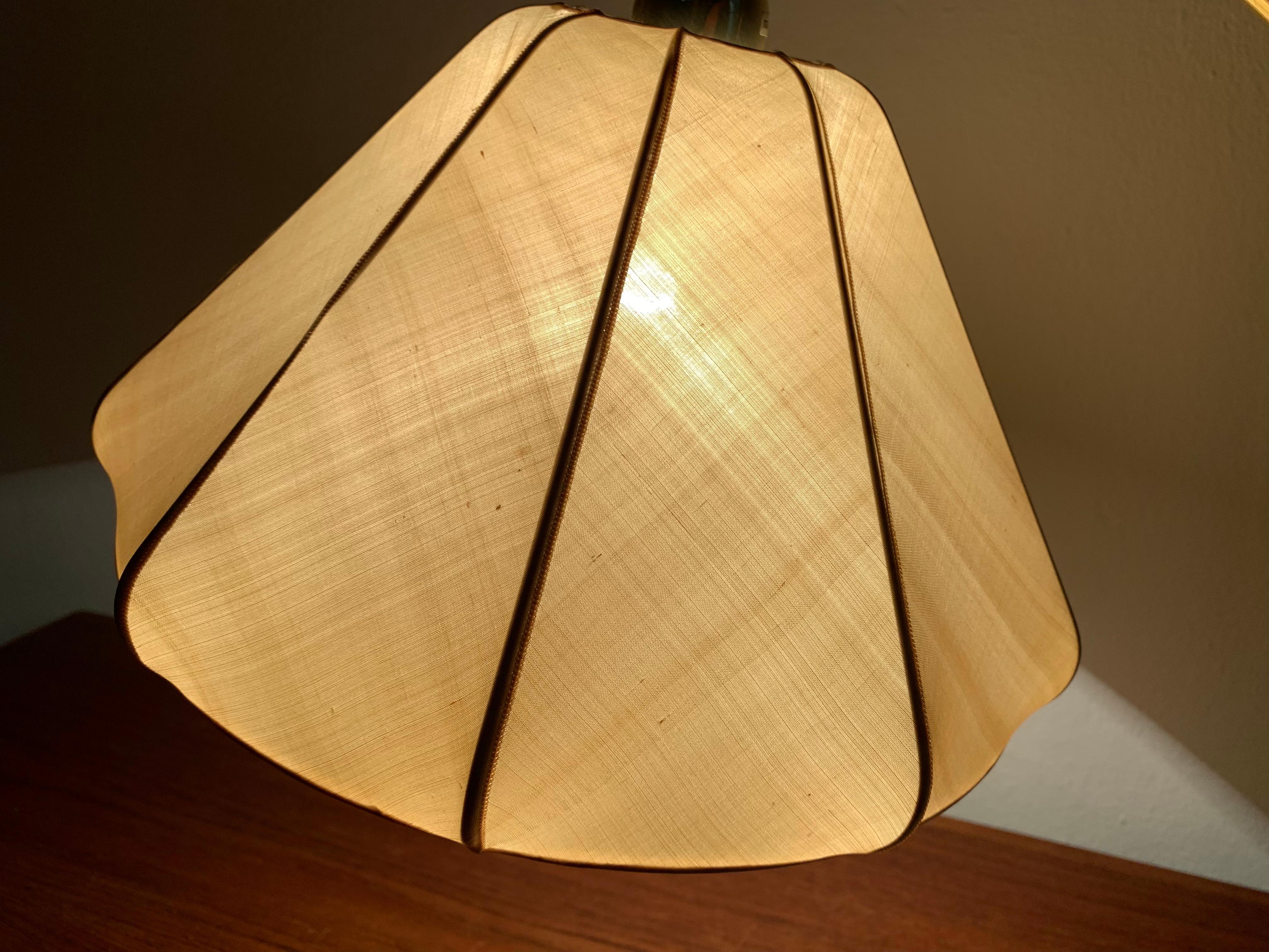 Travertin Table Lamp by Temde For Sale 4