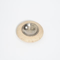 Cendrier en travertin par Fratelli Manelli