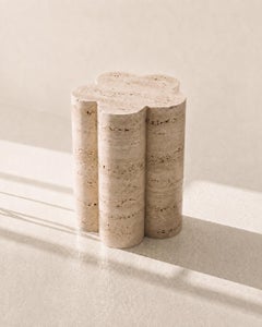 Travertine Barvinok Sige Table