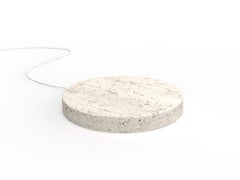 Travertine Base, Small, 15w Wireless Charger