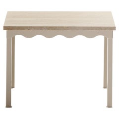 Travertine Bellini Side Table by Coco Flip