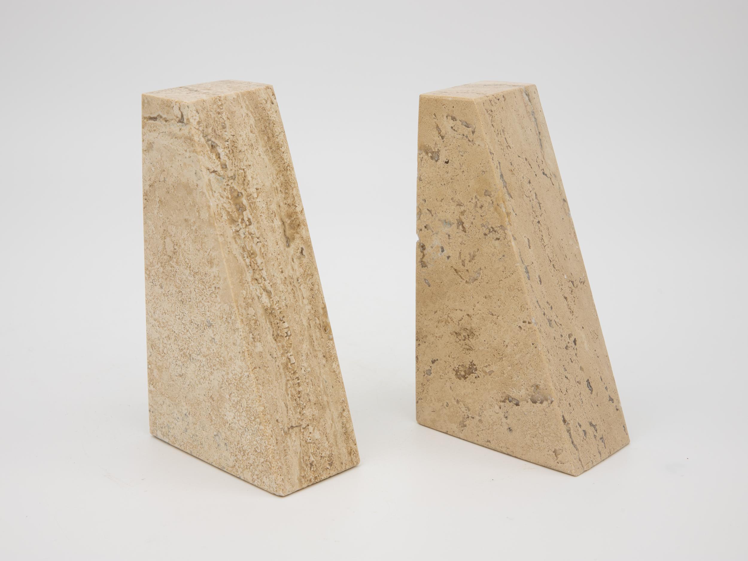 limestone bookends