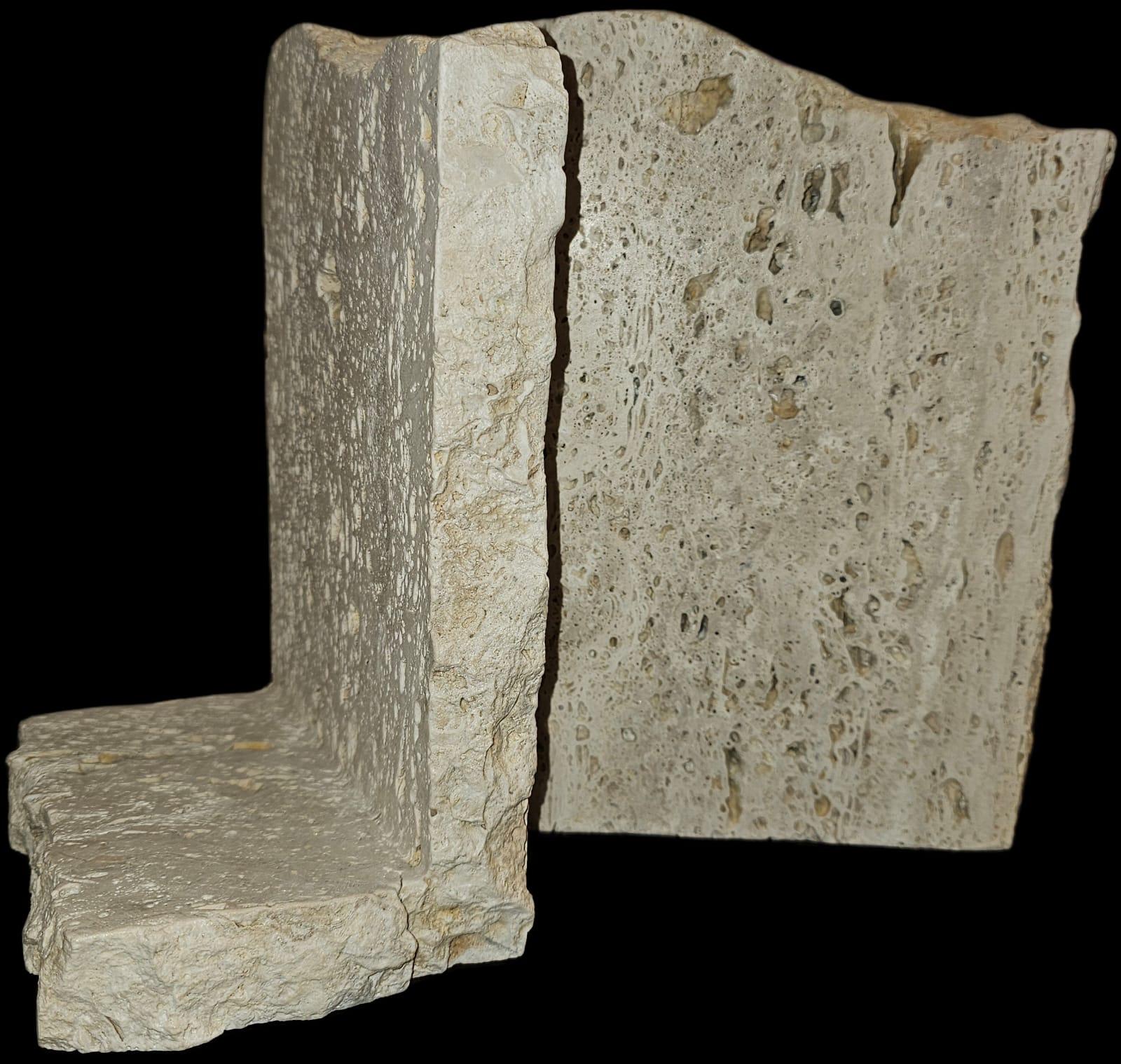 Travertine Bookends 10